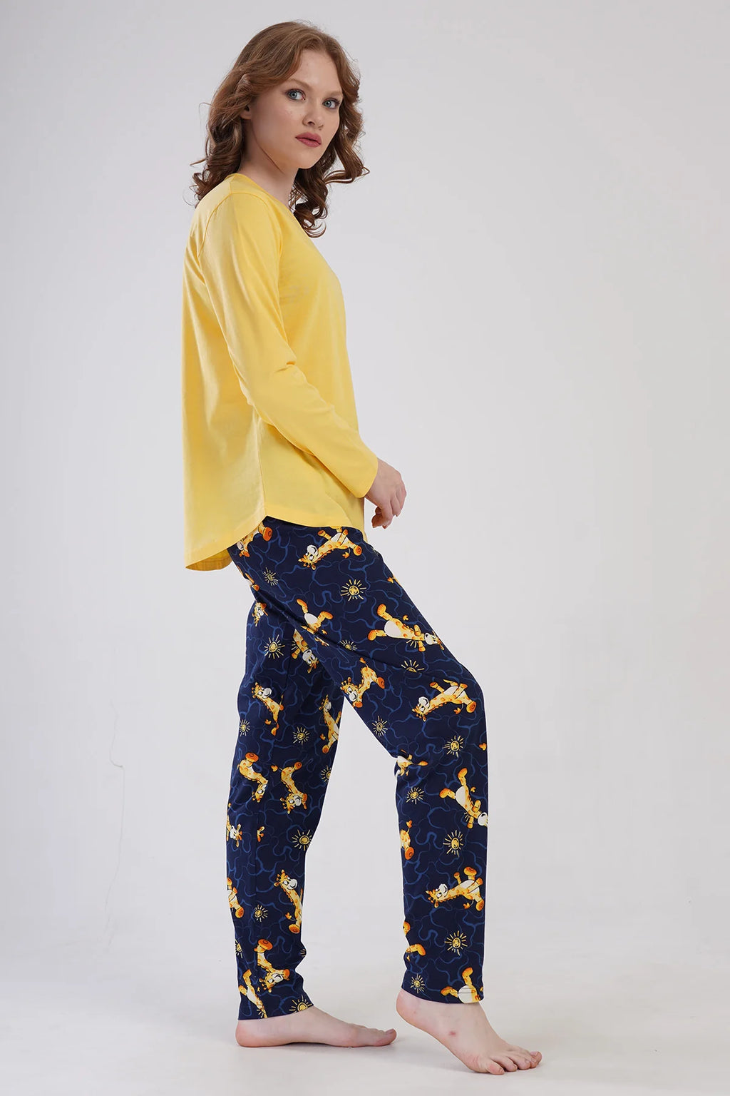Пижама Жълтият жираф