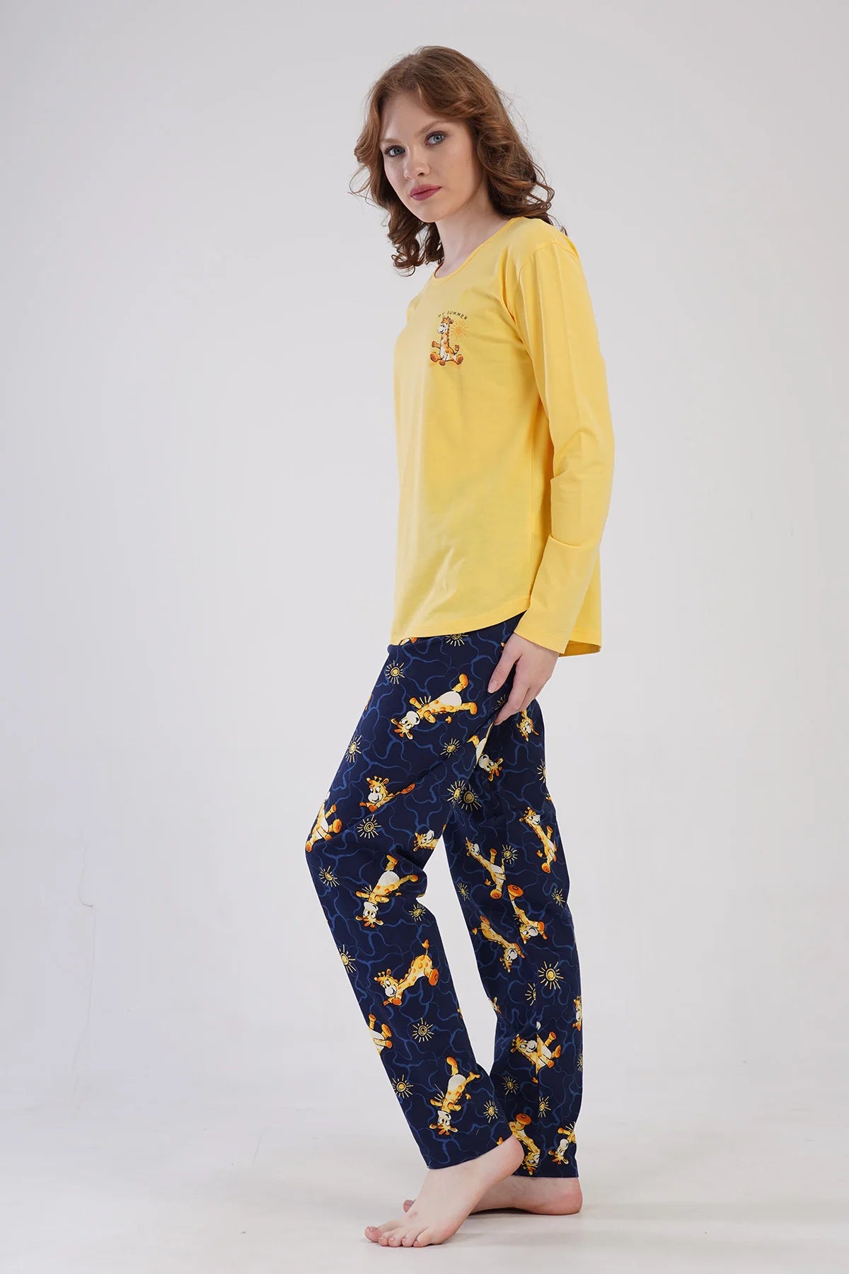 Пижама Жълтият жираф
